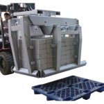 Жүк көтергіш қондырмасы 3-сыныптағы бетон блокты қысқыш